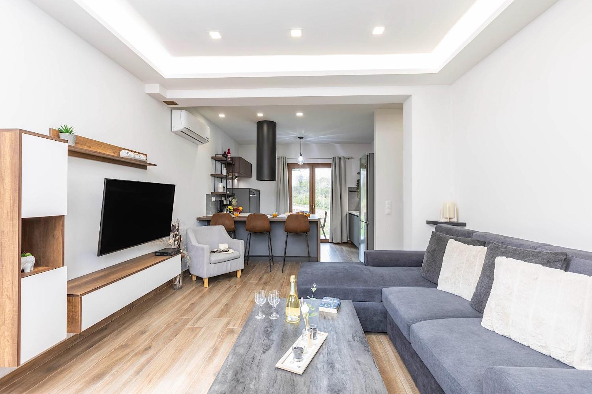 Spiros Country Home Áno Korakiána エクステリア 写真