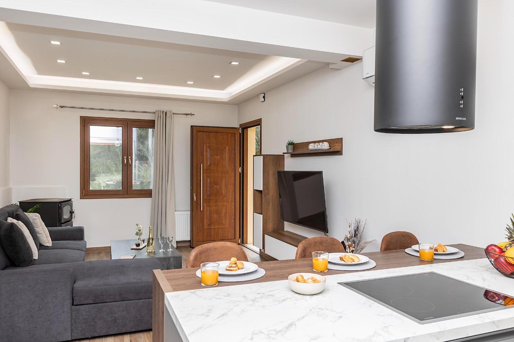 Spiros Country Home Áno Korakiána エクステリア 写真